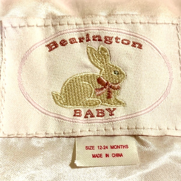 Gorgeous Rosette Design Bunny-Eared coat w/ Bows - Picture 2 of 8